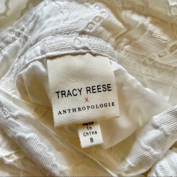 Anthropologie X Tracy Reese | Eyelet MIDI Skirt - Picture 9 of 9